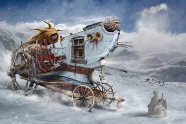 Máquina de nieve de fantasía