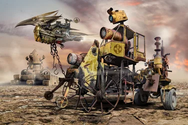 Expedición steampunk por el desierto