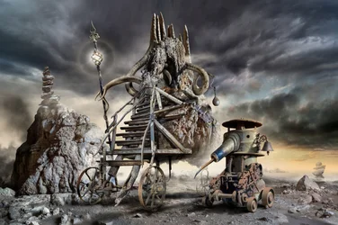 Máquinas surrealistas del desierto