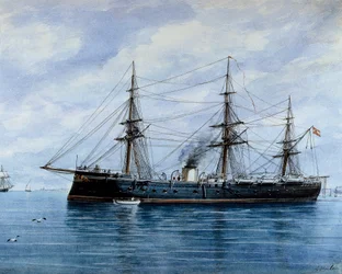 La fragata Numancia