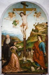 Crucifixión, c.1528 (temple sobre tabla)