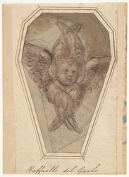 Un serafín, boceto para un bordado, 1466-1524