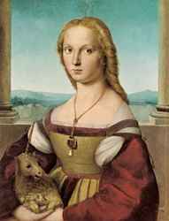 Retrato de una joven dama con un unicornio, 1505-1506