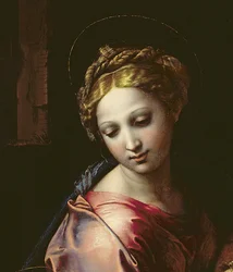La Madonna (detalle de 