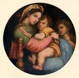 La Madonna Della Sedia, c1514, c1912