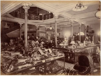 Tienda de Treacher and Co. en el fuerte, Bombay