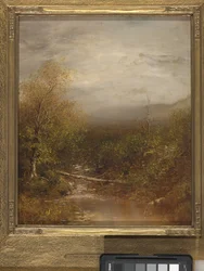 Pool In The Adirondacks (óleo sobre lienzo)