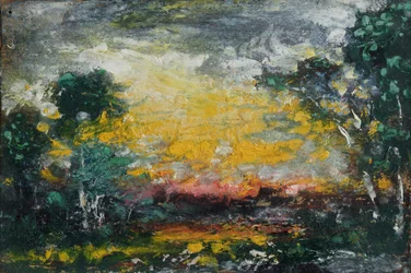 Atardecer, 1916