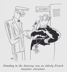 Ilustración para "But Gentlemen Marry Brunettes" de Anita Loos