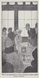 Ilustración para Los caballeros las prefieren rubias de Anita Loos