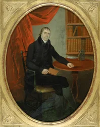 Retrato de un relojero de Connecticut, ca. 1800