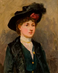 Elsie Wright, 1902
