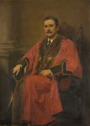 Retrato del concejal John Robert Lawson, J.P.