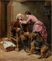 Preparándose para el mercado, 1888