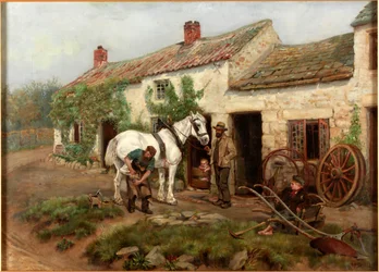 Herrería, Hexham Bridge End, 1885