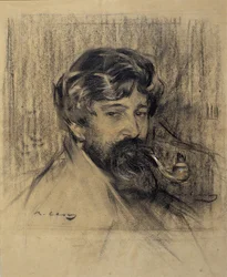 Retrato de Santiago Rusiñol
