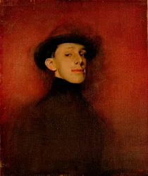 Retrato del Rey Alfonso XIII de España (Estudio)