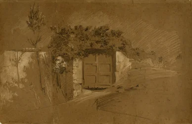 Puerta y pared