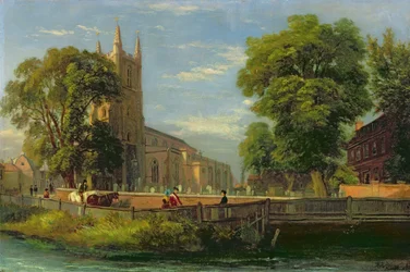 Iglesia parroquial de Croydon, 1839