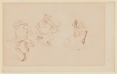 But While They Were All Thus A Merry-Making