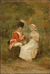 El cortejo del voluntario, 1798