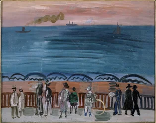 "La playa de Sainte-Adresse