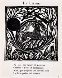 Le hare - en "Le Bestiaire ou cortège d
