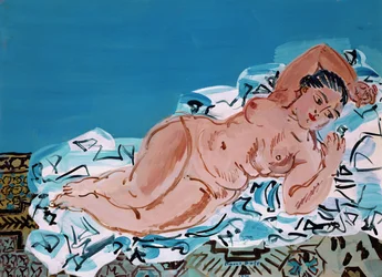 Desnudo reclinado