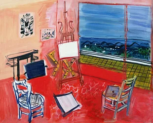Estudio en Vence (óleo sobre lienzo)