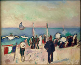 La playa de Sainte-Adresse