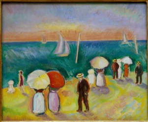 La playa de Sainte-Adresse