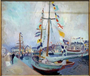 El yate abanderado en Le Havre