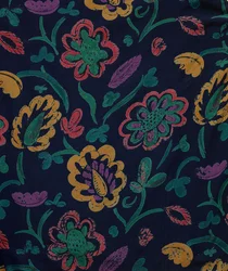 Diseño textil "Troika van Paul Poiret", realizado por Raoul Dufy (1877-1953) para la sedería francesa Bianchini-Ferier.