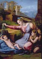 La Madonna del Diadema Azul o La Madonna del Velo