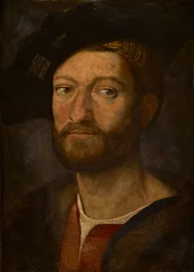 Retrato de un hombre, dicho ser Giuliano de Medici, Duque de Nemours