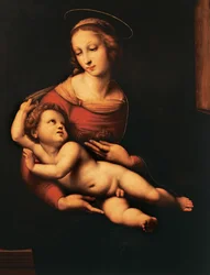 Madonna Bridgewater (Virgen con el Niño) de Rafael Sanzio (1483-1520), óleo sobre lienzo, 81x56 cm