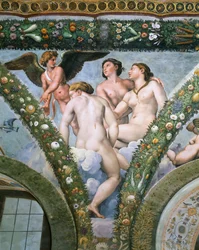 Cupido y las Tres Gracias, 1517-1518