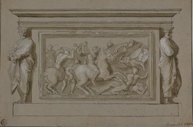 Proyecto de monumento funerario al marqués Francesco Gonzaga
