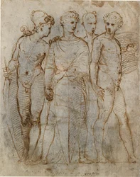 Grupo de guerreros Donatello