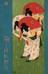 Geishas, c.1900 (ilustración)