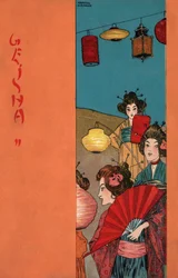 Geishas, c.1900 (ilustración)