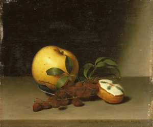 Naturaleza muerta con pastel, 1822