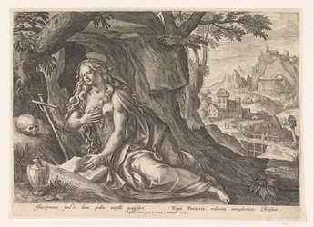 Maria Magdalena in de wildernis
