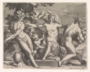 Venus, Baco y Ceres