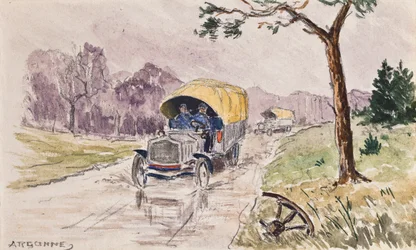 Argonne, c1914-18 (dibujo)