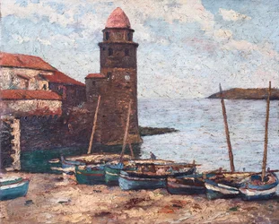 Collioure (óleo sobre lienzo)