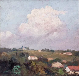 Paisaje con nubes