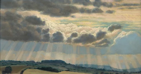 Paisaje con nubes