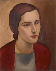 Cabeza de una niña