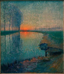 Atardecer en el Nete